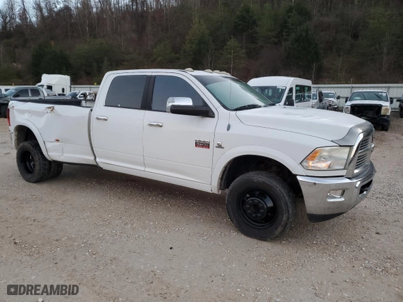 2010 Dodge Ram 3500 Laramie with VIN 3D73Y4CL3AG163490, listed as a Copart auction lot 84681624 with 140,656 mi miles and Clean Title. Bid and sale history available at carsss.com. Image 4.
