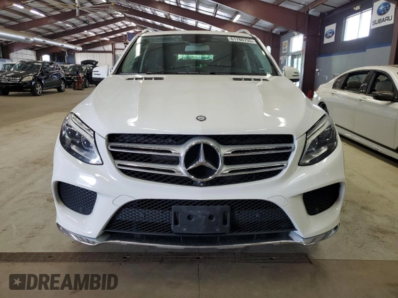 2016 Mercedes-Benz GLE 400 with VIN 4JGDA5GB7GA650706, listed as a Copart auction lot 61780755 with 118,439 mi miles and Clean title. Bid and sale history available at DreamBid. Image 5.