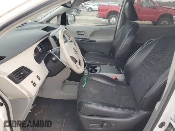 2012 Toyota Sienna SE with VIN 5TDXK3DC8CS208840, listed as a Copart auction lot 89005565 with 181,235 mi miles and Clean Title. Bid and sale history available at carsss.com. Image 7.
