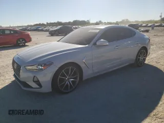 2020 Genesis G70 2.0T with VIN KMTG44LA1LU045400, listed as a Copart auction lot 83072684 with 56,380 mi miles and Non repairable. Bid and sale history available at DreamBid. Image 1.