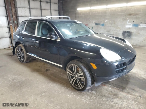 2004 Porsche Cayenne S with VIN WP1AB29P94LA61229, listed as a Copart auction lot 49205395 with 0 mi miles and Salvage Title. Bid and sale history available at carsss.com. Image 4.