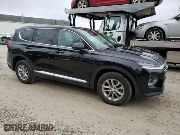 2020 Hyundai Santa Fe SE with VIN 5NMS2CAD5LH274398, listed as a Copart auction lot 70537522 with 34,134 mi miles. Bid and sale history available at carsss.com. Image 4.