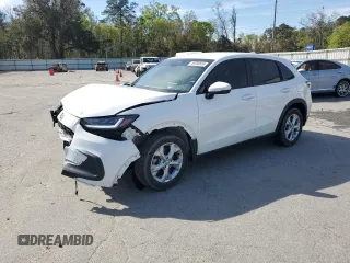 2024 Honda HR-V LX with VIN 3CZRZ1H38RM703349, listed as a Copart auction lot 49590655 with 51,257 mi miles and Salvage title. Bid and sale history available at DreamBid. Image 1.