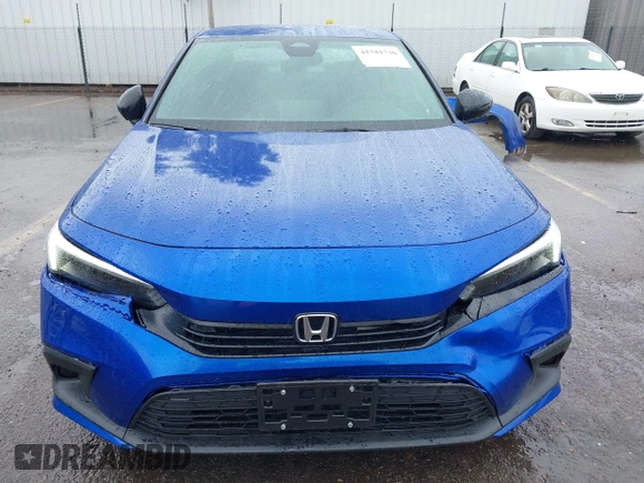 2024 Honda Civic Sedan Sport with VIN 2HGFE2F55RH584562, listed as a IAAI auction lot 41781736 with 4,841 mi miles. Bid and sale history available at carsss.com. Image 20.