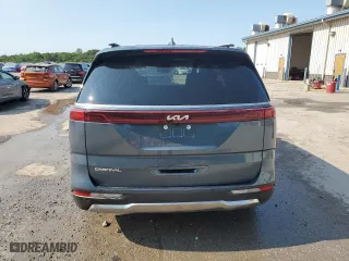 2024 Kia Carnival SX with VIN KNDNE5H38R6413801, listed as a Copart auction lot 69897434 with 12,912 mi miles and Salvage Title. Bid and sale history available at carsss.com. Image 6.