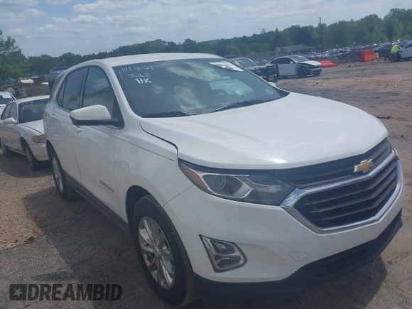 2018 Chevrolet Equinox LT with VIN 2GNAXJEV0J6235587, listed as a IAAI auction lot 42083262 with 120,974 mi miles and . Bid and sale history available at DreamBid. Image 1.