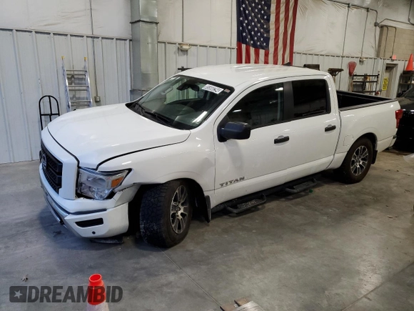 2023 Nissan Titan SV with VIN 1N6AA1ED1PN102940, listed as a Copart auction lot 85560294 with 54,240 mi miles and Clean title. Bid and sale history available at DreamBid. Image 1.