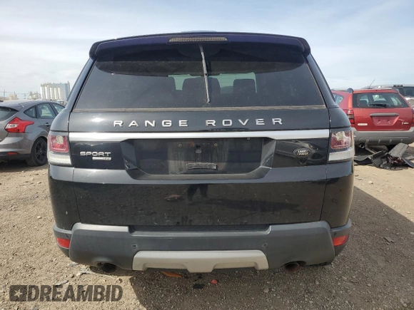 2014 Land Rover Range Rover Sport HSE z VIN SALWR2VF6EA001172, wystawiony jako Copart lot #54972115 z przebiegiem Nie podano mil oraz Szkoda całkowita • Salvage title. Historia ofert i sprzedaży dostępna na DreamBid. Obrazek 6.