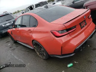 2021 BMW M3 Competition z VIN WBS33AY04MFL36678, wystawiony jako Copart lot #73759032 z przebiegiem 19 165 mil mil oraz . Historia ofert i sprzedaży dostępna na DreamBid. Obrazek 2.
