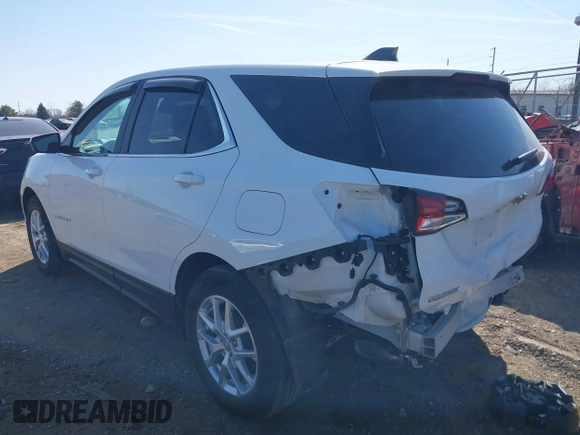 2024 Chevrolet Equinox LT with VIN 3GNAXKEG6RS127804, listed as a IAAI auction lot 41791748 with 14,540 mi miles. Bid and sale history available at carsss.com. Image 3.