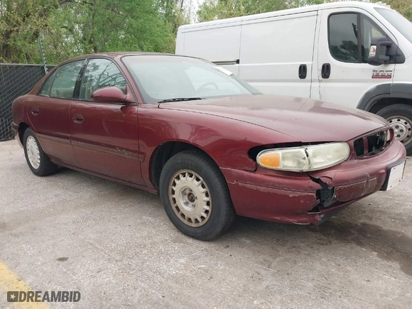 2000 Buick Century Limited with VIN 2G4WY55JXY1237446, listed as a IAAI auction lot 42066470 with 1 mi miles. Bid and sale history available at carsss.com. Image 1.