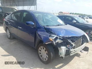 2019 Nissan Versa SV with VIN 3N1CN7AP7KL834794, listed as a IAAI auction lot 42338020 with 146,426 mi miles and . Bid and sale history available at DreamBid. Image 1.