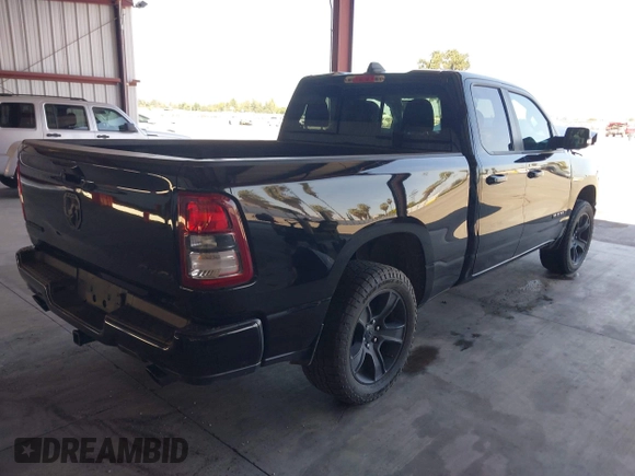 2021 Ram 1500 Big Horn with VIN 1C6SRFBT2MN562927, listed as a IAAI auction lot 42386848 with 83,858 mi miles and . Bid and sale history available at DreamBid. Image 4.