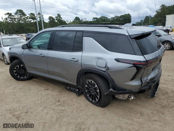2024 Chevrolet Traverse AWD Z71 with VIN 1GNEVJKS0RJ144142, listed as a Copart auction lot 74747334 with 6,711 mi miles and Salvage Title. Bid and sale history available at carsss.com. Image 2.