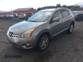 2012 Nissan Rogue S with VIN JN8AS5MT3CW255487, listed as a IAAI auction lot 41669352 with 144,725 mi miles. Bid and sale history available at carsss.com. Image 2.