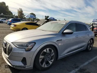 2023 Audi e-tron Premium Plus with VIN WA1LAAGE5PB017709, listed as a Copart auction lot 82931734 with 790 mi miles and Salvage title. Bid and sale history available at DreamBid. Image 1.