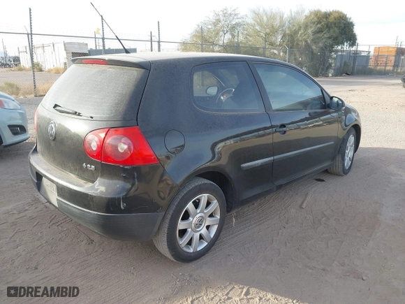 2007 Volkswagen Rabbit with VIN WVWBS71K77W034889, listed as a IAAI auction lot 41406182 with 162,213 mi miles. Bid and sale history available at carsss.com. Image 4.