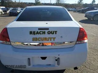 2012 Chevrolet Impala Police Police with VIN 2G1WD5E39C1325391, listed as a Copart auction lot 88652345 with 0 mi miles and Salvage Title. Bid and sale history available at carsss.com. Image 6.