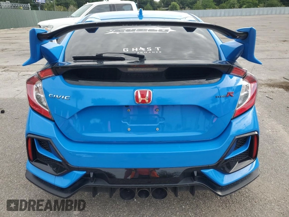 2021 Honda Civic Type R Touring z VIN SHHFK8G76MU200876, wystawiony jako Copart lot #57042224 z przebiegiem Nie podano mil oraz Szkoda całkowita • Salvage title. Historia ofert i sprzedaży dostępna na DreamBid. Obrazek 6.