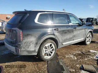 2024 Kia Telluride EX with VIN 5XYP3DGC2RG547470, listed as a Copart auction lot 42578195 with 7,193 mi miles and Salvage Title. Bid and sale history available at carsss.com. Image 3.