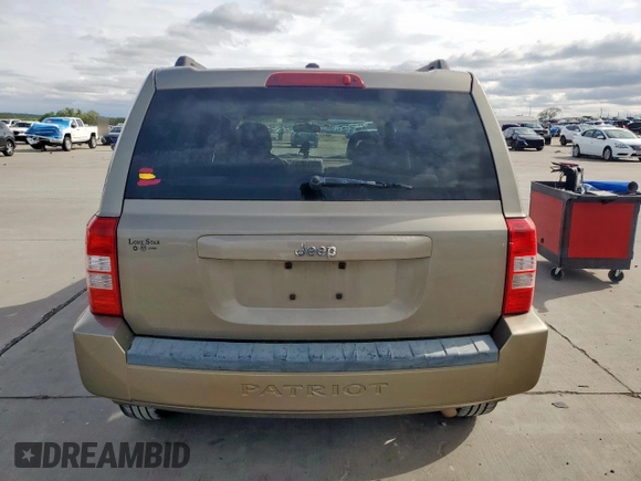 2008 Jeep Patriot Sport with VIN 1J8FT28W78D518545, listed as a Copart auction lot 50783435 with 177,788 mi miles and Salvage Title. Bid and sale history available at carsss.com. Image 6.