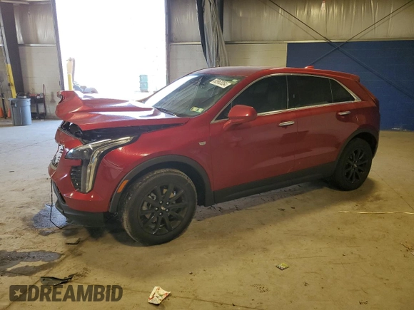 2021 Cadillac XT4 AWD Luxury with VIN 1GYFZBR44MF056778, listed as a Copart auction lot 80963854 with 32,069 mi miles and Salvage Title. Bid and sale history available at carsss.com. Image 1.