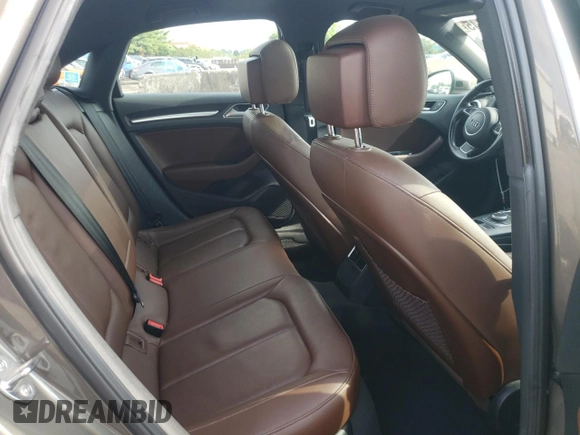 2015 Audi A3 Premium Plus with VIN WAUEFGFFXF1116380, listed as a Copart auction lot 63650445 with 117,910 mi miles and Salvage title. Bid and sale history available at DreamBid. Image 10.