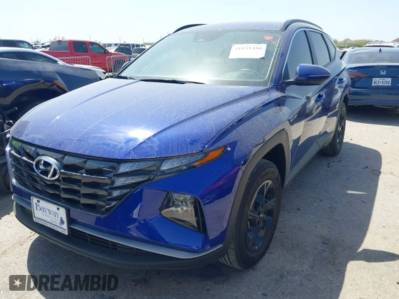 2023 Hyundai Tucson SEL z VIN 5NMJBCAE3PH204442, wystawiony jako IAAI lot #41831450 z przebiegiem 50 812 mil mil oraz . Historia ofert i sprzedaży dostępna na DreamBid. Obrazek 17.