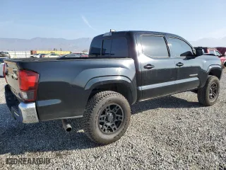 2018 Toyota Tacoma SR with VIN 5TFAX5GN6JX120683, listed as a Copart auction lot 43861475 with 142,832 mi miles and Salvage Title. Bid and sale history available at carsss.com. Image 3.