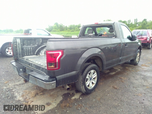 2017 Ford F-150 XL with VIN 1FTMF1C83HKC95554, listed as a IAAI auction lot 42605364 with 154,950 mi miles and . Bid and sale history available at DreamBid. Image 4.