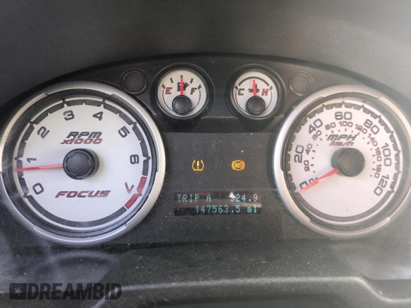 2011 Ford Focus SES with VIN 1FAHP3GNXBW108570, listed as a Copart auction lot 81977954 with 147,563 mi miles and Salvage Title. Bid and sale history available at carsss.com. Image 9.