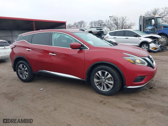 2018 Nissan Murano Platinum with VIN 5N1AZ2MH8JN186201, listed as a IAAI auction lot 41224699 with 168,669 mi miles. Bid and sale history available at carsss.com. Image 13.