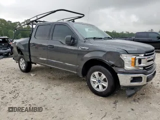 2020 Ford F-150 XL with VIN 1FTEW1CP5LKE35821, listed as a Copart auction lot 58717205 with 69,973 mi miles and Salvage title. Bid and sale history available at DreamBid. Image 4.