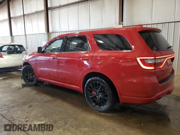 2015 Dodge Durango R/T z VIN 1C4SDJCT3FC908314, wystawiony jako Copart lot #60619515 z przebiegiem 105 023 mil mil oraz Szkoda całkowita • Salvage title. Historia ofert i sprzedaży dostępna na DreamBid. Obrazek 2.