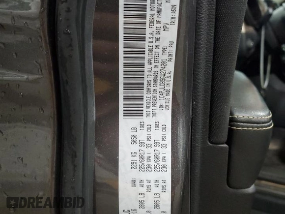 2016 Jeep Cherokee Altitude with VIN 1C4PJLCB5GW274201, listed as a Copart auction lot 81556304 with 130,582 mi miles and Salvage Title. Bid and sale history available at carsss.com. Image 14.