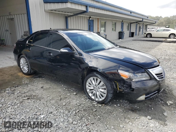 2011 Acura RL Technology with VIN JH4KB2F66BC000031, listed as a Copart auction lot 79161954 with 136,089 mi miles and Salvage Title. Bid and sale history available at DreamBid. Image 4.