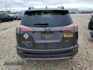 2017 Toyota RAV4 XLE with VIN JTMWFREV9HJ103246, listed as a Copart auction lot 52048655 with 0 mi miles and Salvage Title. Bid and sale history available at carsss.com. Image 6.