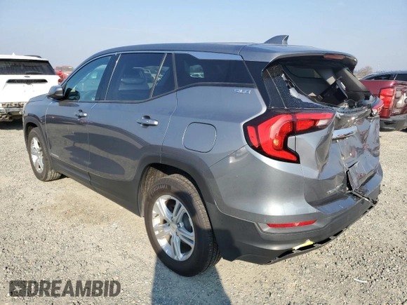 2020 GMC Terrain SLE with VIN 3GKALMEV7LL294905, listed as a Copart auction lot 43029265 with 47,843 mi miles and Salvage Title. Bid and sale history available at DreamBid. Image 2.