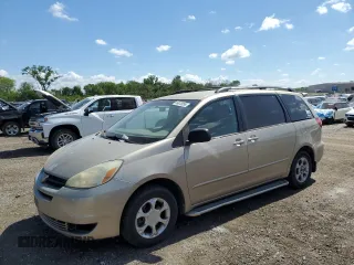 2004 Toyota Sienna CE z VIN 5TDZA23C04S220179, wystawiony jako Copart lot #56070095 z przebiegiem 243 562 mil mil oraz Szkoda całkowita • Salvage title. Historia ofert i sprzedaży dostępna na DreamBid. Obrazek 1.