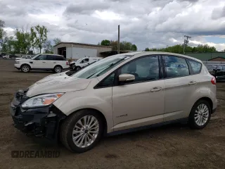 2017 Ford C-Max SE z VIN 1FADP5AU3HL104414, wystawiony jako Copart lot #55762505 z przebiegiem 92 496 mil mil oraz Szkody całkowita. Historia ofert i sprzedaży dostępna na DreamBid. Obrazek 1.