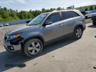2013 Kia Sorento EX with VIN 5XYKUDA26DG413934, listed as a Copart auction lot 57208395 with Not provided miles and Salvage title. Bid and sale history available at DreamBid. Image 1.