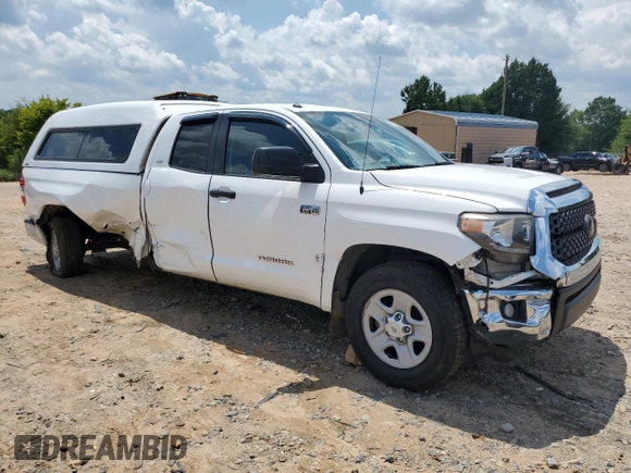 2019 Toyota Tundra SR with VIN 5TFTY5F18KX010661, listed as a Copart auction lot 62647095 with 181,713 mi miles and Salvage title. Bid and sale history available at DreamBid. Image 4.