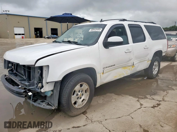 2013 Chevrolet Suburban LT z VIN 1GNSCJE06DR250110, wystawiony jako Copart lot #60443495 z przebiegiem Nie podano mil oraz Szkoda całkowita • Salvage title. Historia ofert i sprzedaży dostępna na DreamBid. Obrazek 1.