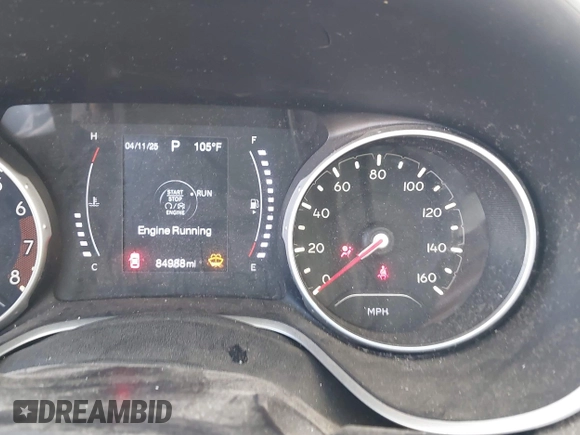 2018 Jeep Compass Latitude with VIN 3C4NJCBB3JT462141, listed as a IAAI auction lot 42024920 with 84,988 mi miles and . Bid and sale history available at DreamBid. Image 7.