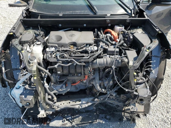 2024 Toyota RAV4 Hybrid XSE with VIN 2T3E6RFV7RW051046, listed as a Copart auction lot 53776205 with 21,589 mi miles and Salvage Title. Bid and sale history available at DreamBid. Image 12.