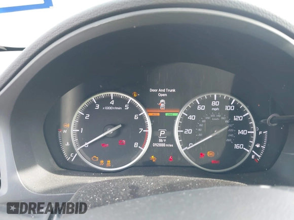 2017 Acura ILX Premium with VIN 19UDE2F71HA014015, listed as a IAAI auction lot 42626406 with 92,888 mi miles and . Bid and sale history available at DreamBid. Image 7.