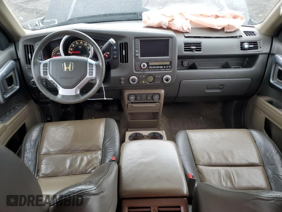 2006 Honda Ridgeline RTL with VIN 2HJYK16556H516831, listed as a Copart auction lot 52896565 with 211,504 mi miles and Salvage Title. Bid and sale history available at carsss.com. Image 8.