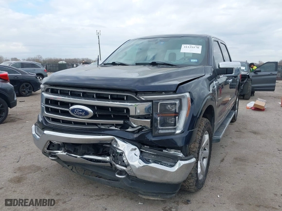 2021 Ford F-150 XL with VIN 1FTFW1E87MFA49454, listed as a IAAI auction lot 41129170 with 68,579 mi miles. Bid and sale history available at carsss.com. Image 17.