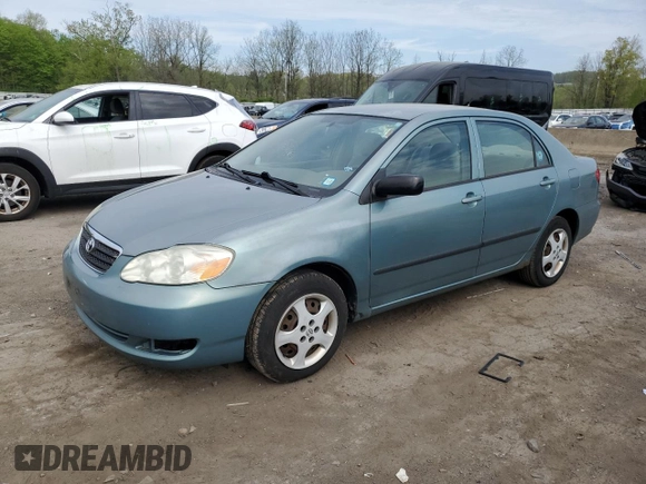 2005 Toyota Corolla CE z VIN 2T1BR32E25C382294, wystawiony jako Copart lot #55490975 z przebiegiem 129 981 mil mil oraz Czysty tytuł • Clean title. Historia ofert i sprzedaży dostępna na DreamBid. Obrazek 1.