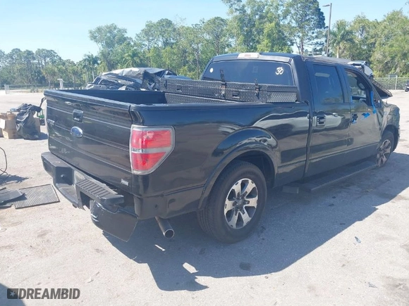 2010 Ford F-150 XL with VIN 1FTFW1CV7AKE52944, listed as a IAAI auction lot 41781246 with 210,378 mi miles. Bid and sale history available at carsss.com. Image 4.